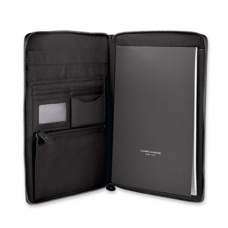 PORTFOLIO ZIP A4 BLACK